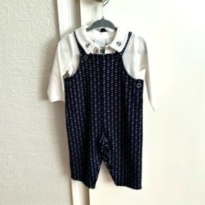 6M Boys Anchor Jumpsuit